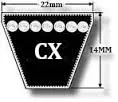 V-snaren Profiel CX/22