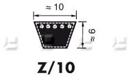 V-snaren Profiel Z/10