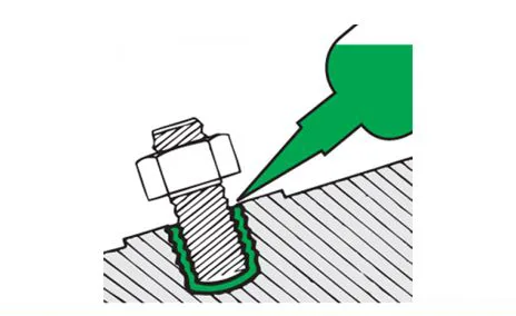 Schroefdraad borging