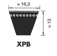 V-belts XPB